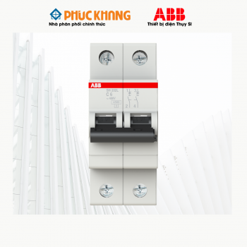 Cầu Dao MCB ABB 2P 4.5kA (SH202L)