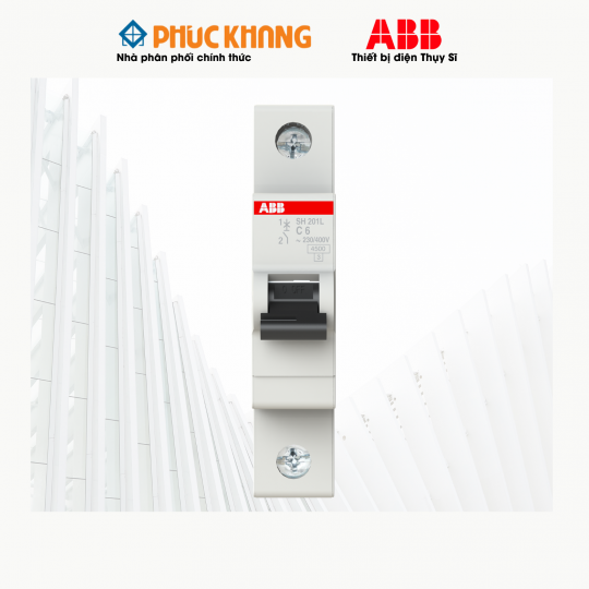 Cầu Dao MCB ABB 1P 4.5kA (SH201L)