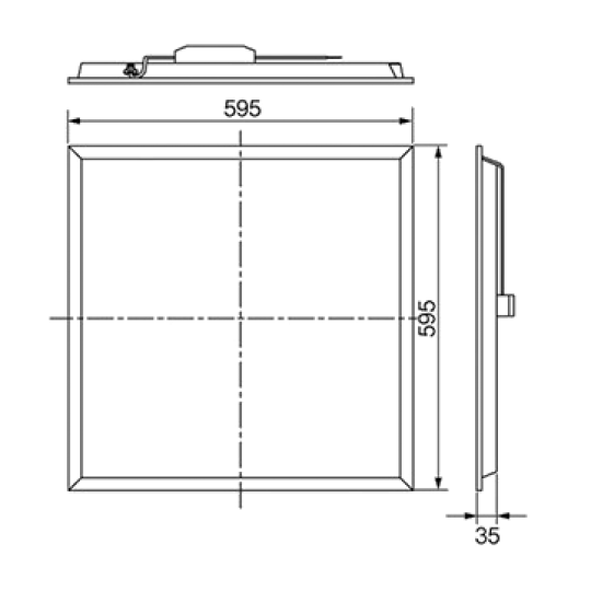 ĐÈN LED BẢNG 600 X 600